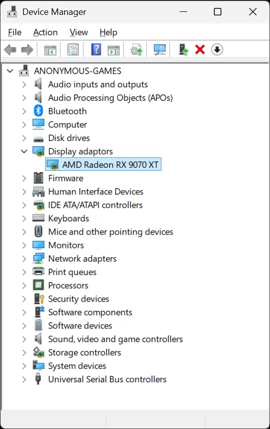 Identificar una tarjeta gráfica AMD Radeon